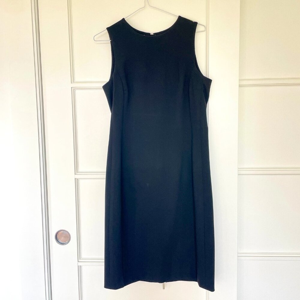 Escada Sport Black Sleeveless Midi Dress – Size 8